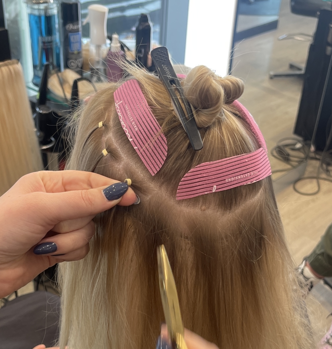 What are Beaded Weft Hair Extensions?